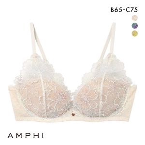 アンフィ ブラレット ブラジャー やさしくフィットする軽いつけごこち BC 3/4カップ AMPHI BYL300