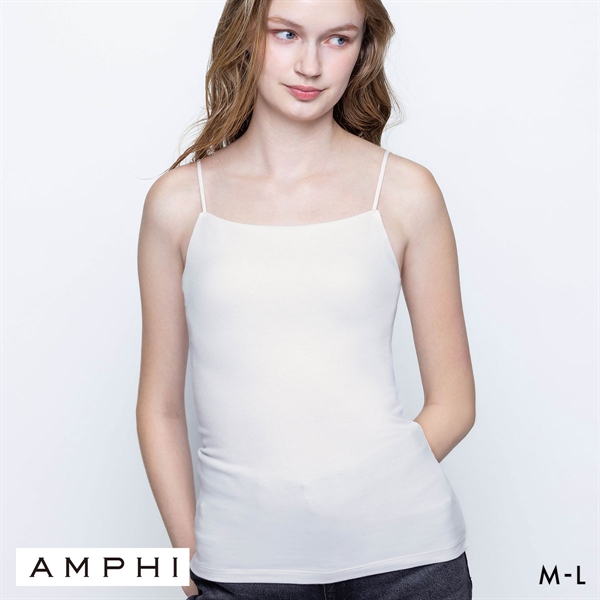 アンフィ ブラトップ カップ付きインナー キャミソール ノンワイヤー AMPHI