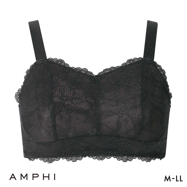アンフィ ナイトアップブラ レーシィ ノンワイヤー ブラジャー ナイトブラ AMPHI Night Up Bra Lacy