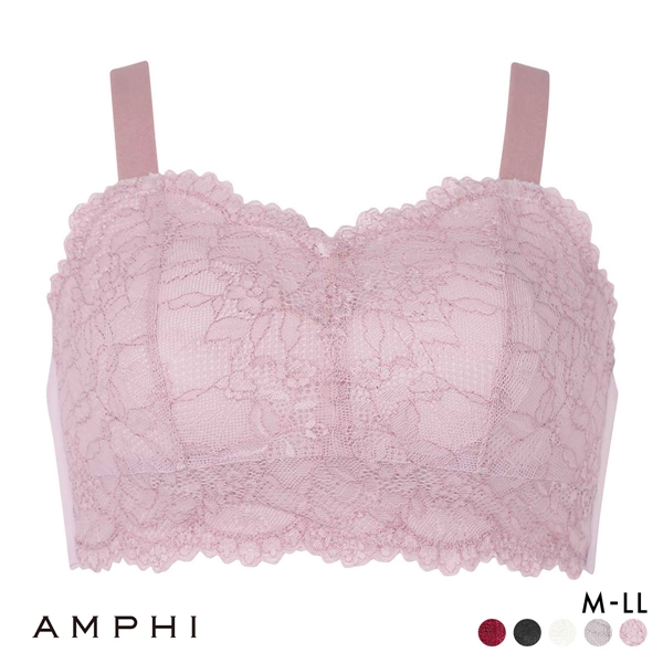 アンフィ ナイトアップブラ レーシィ ノンワイヤー ブラジャー ナイトブラ AMPHI Night Up Bra Lacy