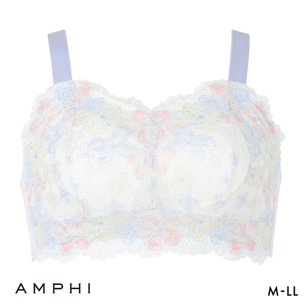 アンフィ ナイトアップブラ レーシィ ノンワイヤー ブラジャー ナイトブラ AMPHI Night Up Bra Lacy