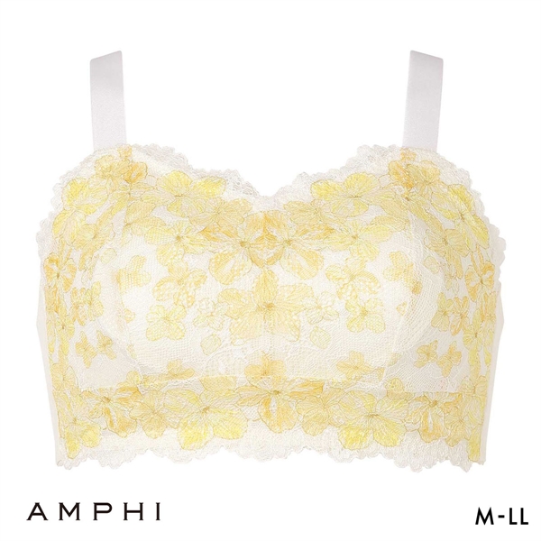 アンフィ ナイトアップブラ レーシィ ノンワイヤー ブラジャー ナイトブラ AMPHI Night Up Bra Lacy