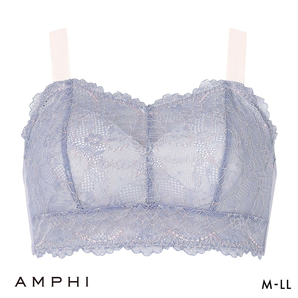 アンフィ ナイトアップブラ レーシィ ノンワイヤー ブラジャー ナイトブラ AMPHI Night Up Bra Lacy