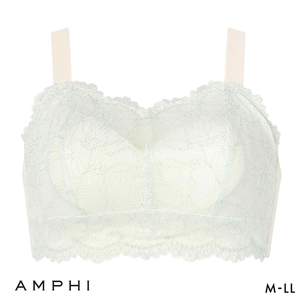 アンフィ ナイトアップブラ レーシィ ノンワイヤー ブラジャー ナイトブラ AMPHI Night Up Bra Lacy