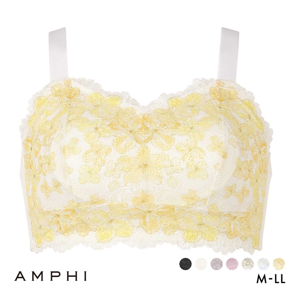 アンフィ ナイトアップブラ レーシィ ノンワイヤー ブラジャー ナイトブラ AMPHI Night Up Bra Lacy