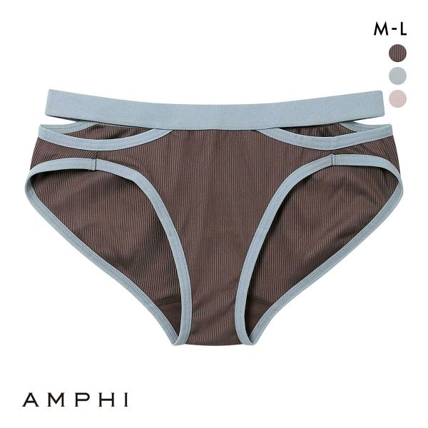 アンフィ NAILS INC×AMPHI ペアショーツ ノーマル ML バイカラー リブ BLH307シリーズ AMPHI