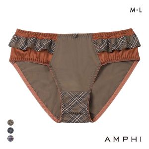アンフィ ペアショーツ ノーマル ML BLH309シリーズ チェック柄 AMPHI