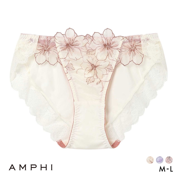 アンフィ 整える機能のブラ ペアショーツ ノーマル BLH324シリーズ PLH224 ML 下着 AMPHI