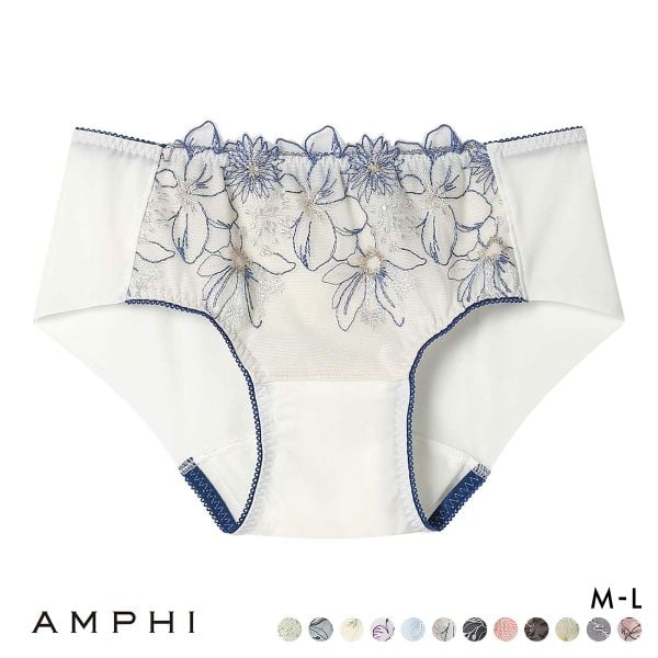 アンフィ AMPHI ブラジェニック BRAGENIC 脇高細見えタイプ ペア サニタリーショーツ 羽付きナプキン対応 BMI353シリーズ PMI053 ML 単品