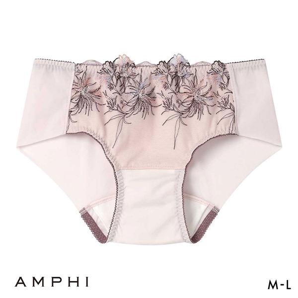 アンフィ sweet×AMPH ブラジェニック BRAGENIC 脇高細見えタイプ ペア サニタリーショーツ 羽付きナプキン対応 BMI353シリーズ PMI053 ML 単品