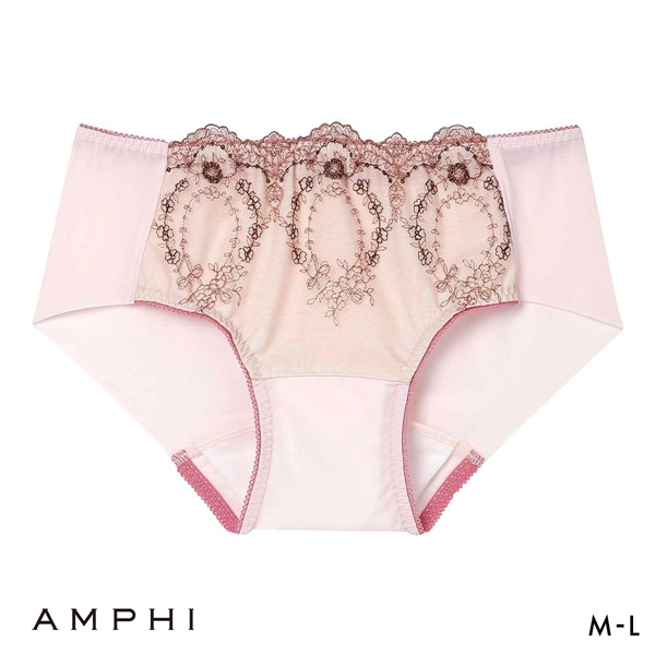 アンフィ sweet×AMPH ブラジェニック BRAGENIC 脇高細見えタイプ ペア サニタリーショーツ 羽付きナプキン対応 BMI353シリーズ PMI053 ML 単品