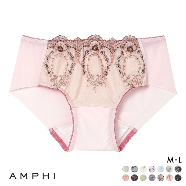 アンフィ sweet×AMPH ブラジェニック BRAGENIC 脇高細見えタイプ ペア サニタリーショーツ 羽付きナプキン対応 BMI353シリーズ PMI053 ML 単品
