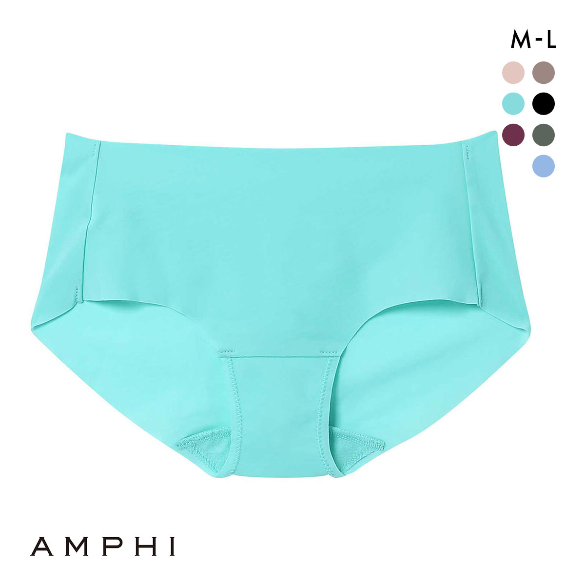 アンフィ NAILS INC×AMPHI ブラジェニック ペアショーツ スタンダード ひびきにくい 吸汗速乾 BMI245シリーズ(TU-ターコイズ-M)