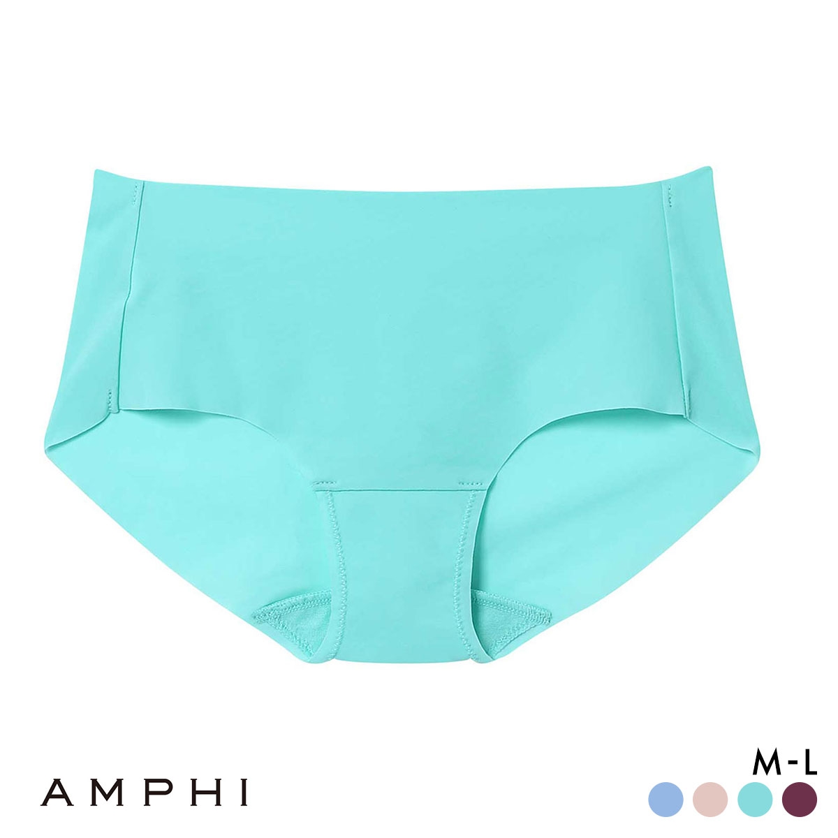アンフィ NAILS INC×AMPHI ブラジェニック ペアショーツ スタンダード ひびきにくい 吸汗速乾 BMI245シリーズ(TU-ターコイズ-M)