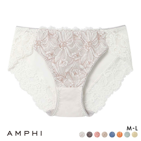 アンフィ SPRiNG×AMPHI ブラジェニック ペアショーツ BMI448シリーズ ML AMPHI BRAGENIC(IV-アイボリー-M)