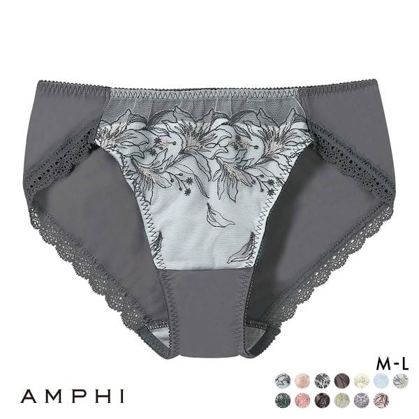 アンフィ AMPHI ブラジェニック BRAGENIC 脇高細見えタイプ ペアショーツ スタンダード ショーツ BMI353シリーズ PMI153 単品