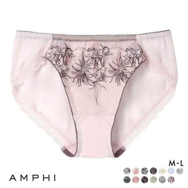 アンフィ AMPHI ブラジェニック BRAGENIC 脇高細見えタイプ ペアショーツ スタンダード ショーツ BMI353シリーズ PMI153 単品