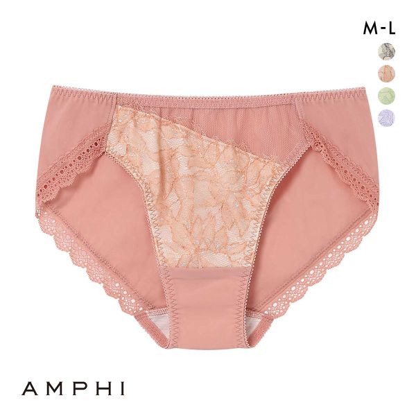 アンフィ ブラジェニック 脇高細見えタイプ ペアショーツ スタンダード ショーツ BMI355シリーズ AMPHI BRAGENIC