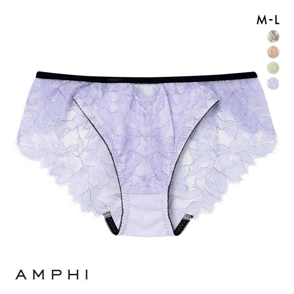アンフィ ブラジェニック 脇高細見えタイプ ペアショーツ バックレース BMI355シリーズ AMPHI BRAGENIC