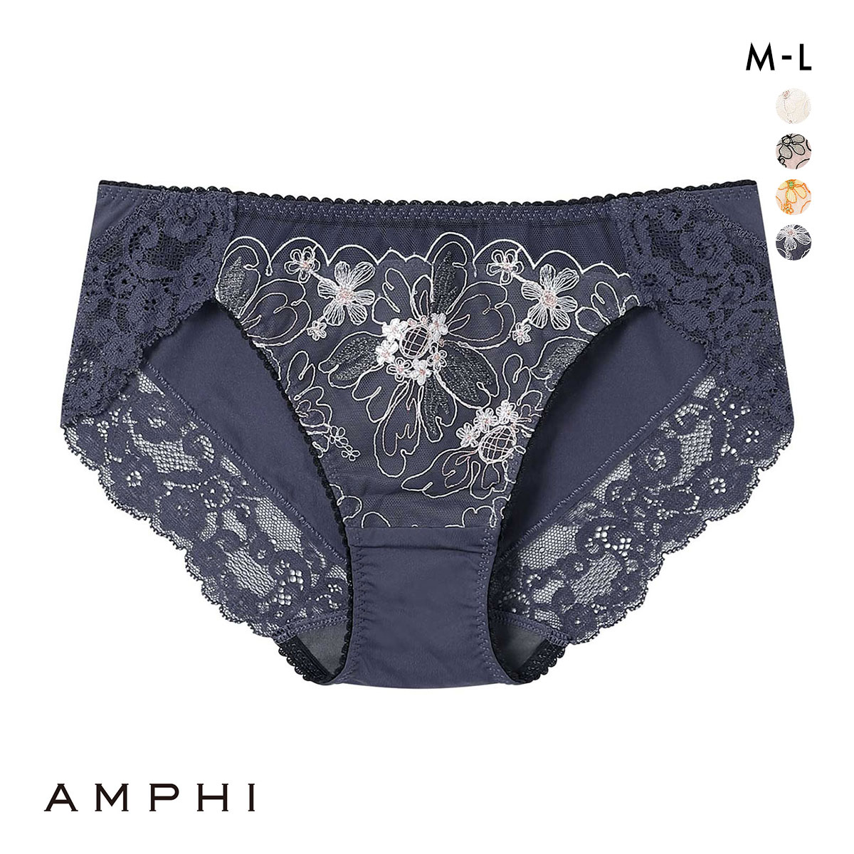 アンフィ スタイリストフォーユー ペアショーツ ノーマル BOG306シリーズ ML AMPHI stylist 4U(VI-バイオレット-M)