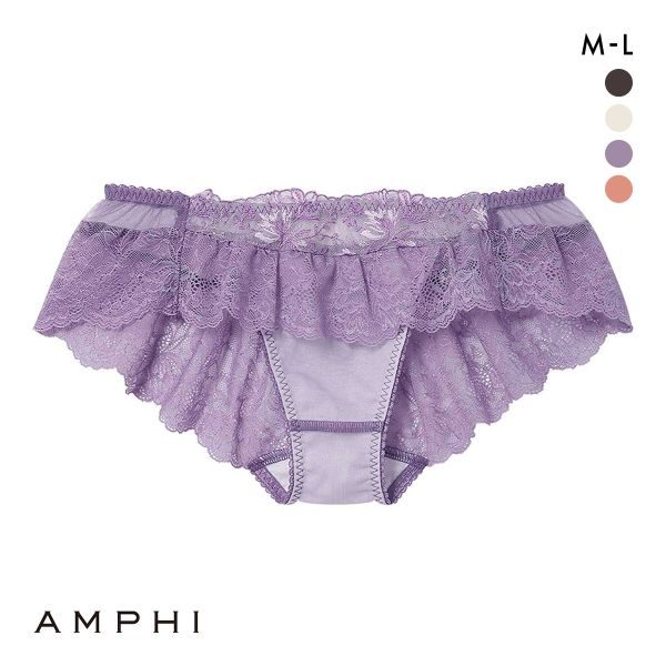 アンフィ ペアショーツ バックレース BOG301シリーズ POG201 ML  AMPHI stylist 4U