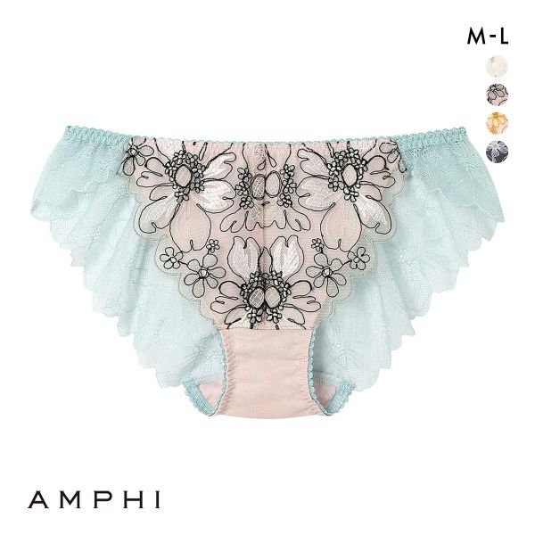 アンフィ スタイリストフォーユー ペアショーツ バックレース BOG306シリーズ ML AMPHI stylist 4U