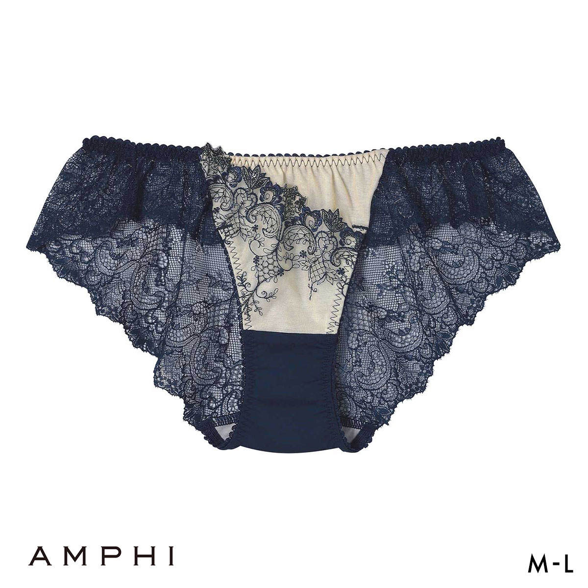 アンフィ スタイリストフォーユー ペアショーツ バックレース ML BOG313シリーズ POG213 AMPHI stylist 4U(KO-コン-M)