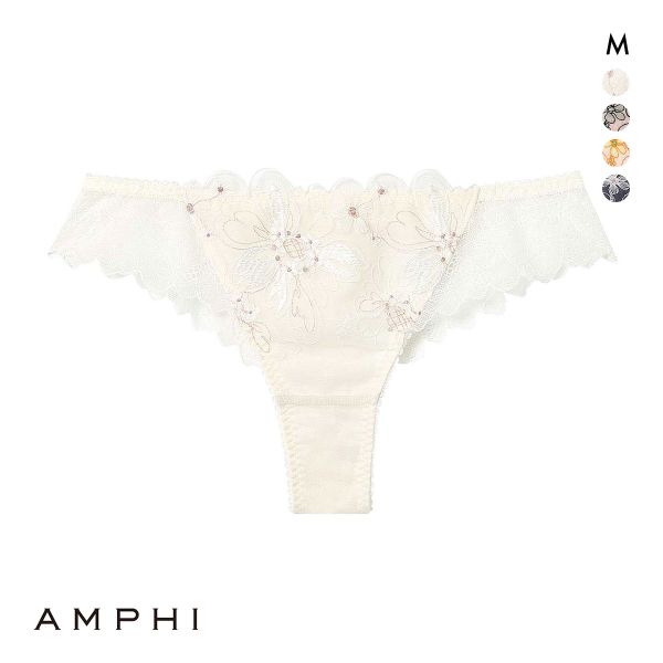 アンフィ スタイリストフォーユー Tバックショーツ ソング バックレース BOG306シリーズ M AMPHI stylist 4U