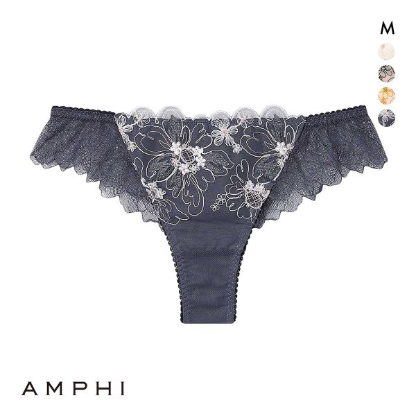 アンフィ スタイリストフォーユー Tバックショーツ ソング バックレース BOG306シリーズ M AMPHI stylist 4U