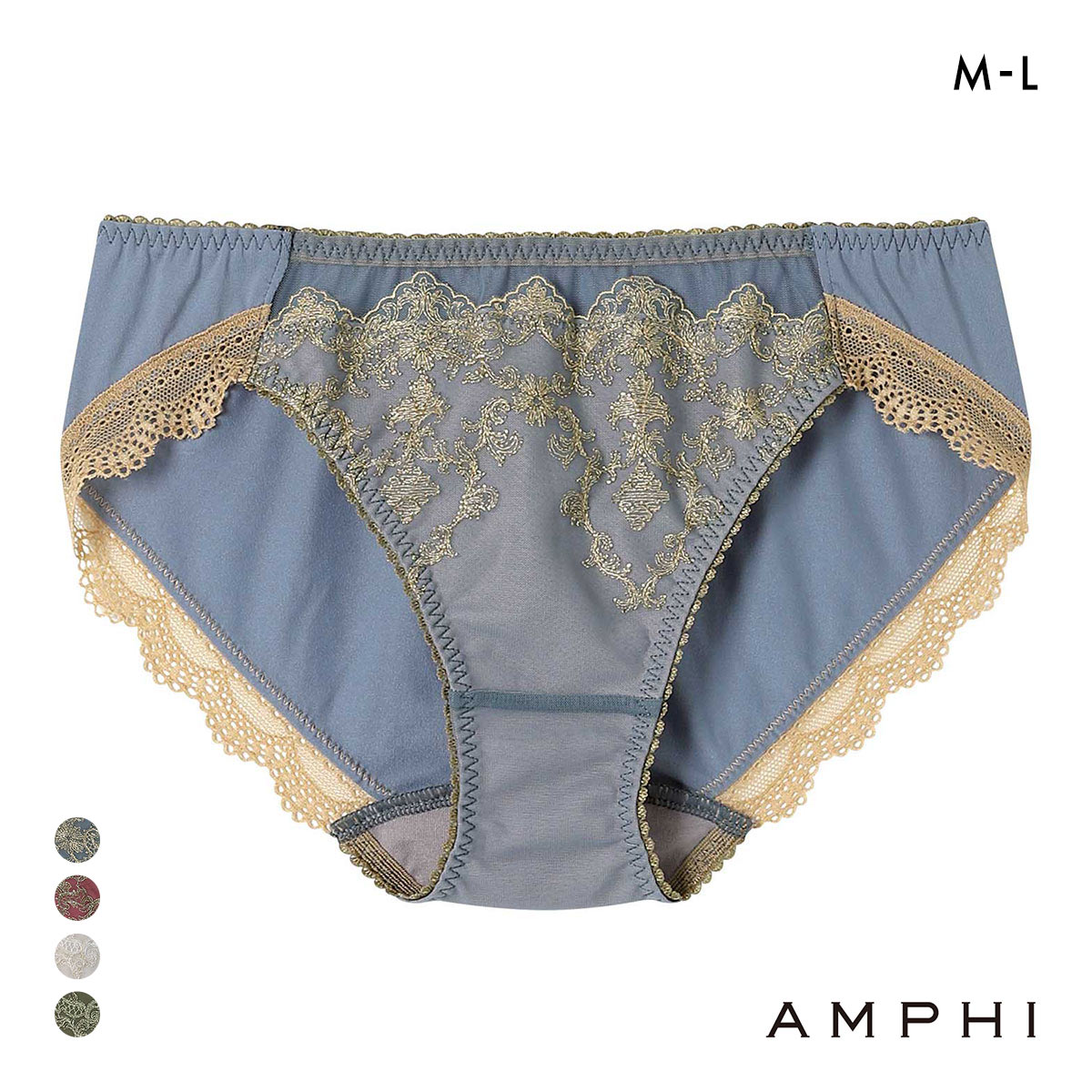 アンフィ グラマリッチ ペアショーツ ノーマル BYJ603シリーズ ML AMPHI