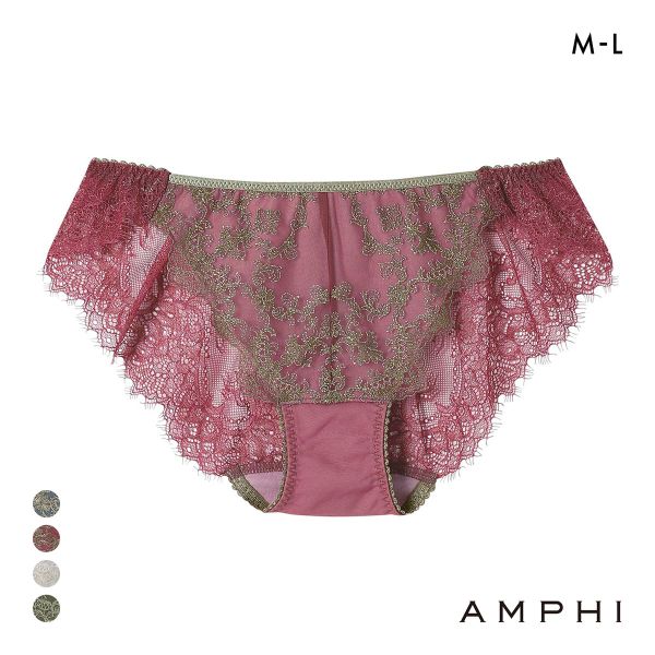 アンフィ グラマリッチ ペアショーツ バックレース BYJ603シリーズ ML AMPHI