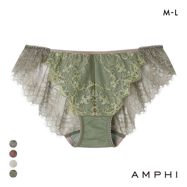 アンフィ グラマリッチ ペアショーツ バックレース BYJ603シリーズ ML AMPHI