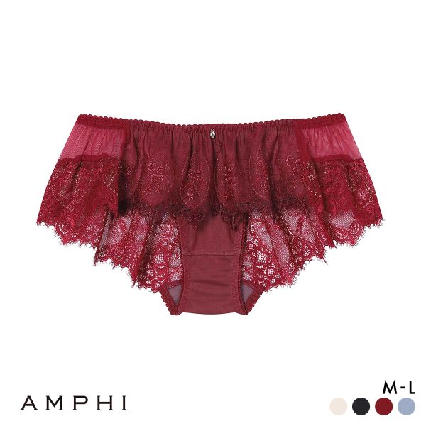 アンフィ グラマリッチ ペアショーツ バックレース PYJ206 BYJ306シリーズ AMPHI