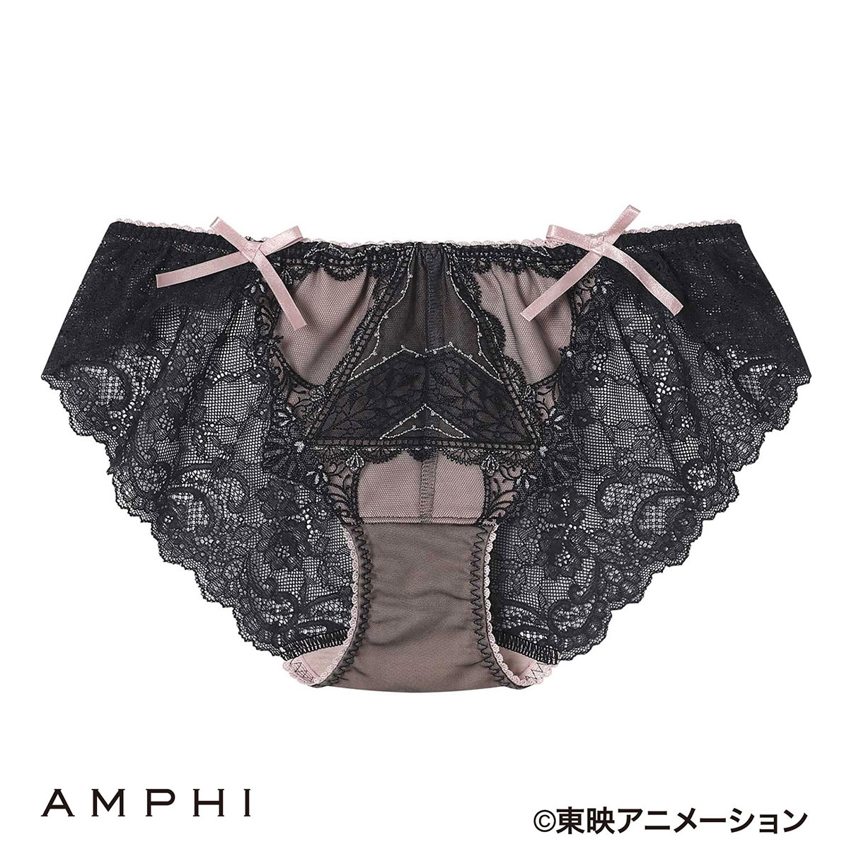 アンフィ ふたりはプリキュア×AMPHI グラマリッチ ペアショーツ バックレース PYJ214 BYJ314シリーズ 下着 AMPHI