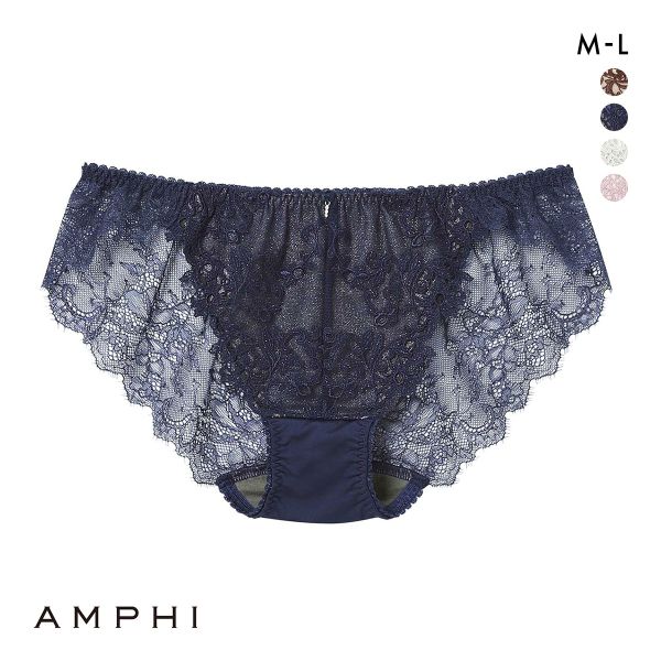 アンフィ AMPHI グラマリッチ ペアショーツ バックレース BYJ689シリーズ PYJ289 ML 単品