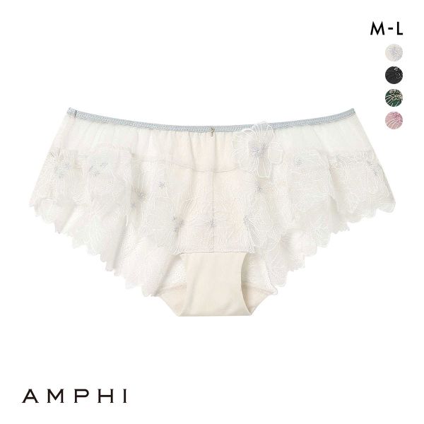 アンフィ グラマリッチ ペアショーツ フレア バックレース BYJ390シリーズ AMPHI