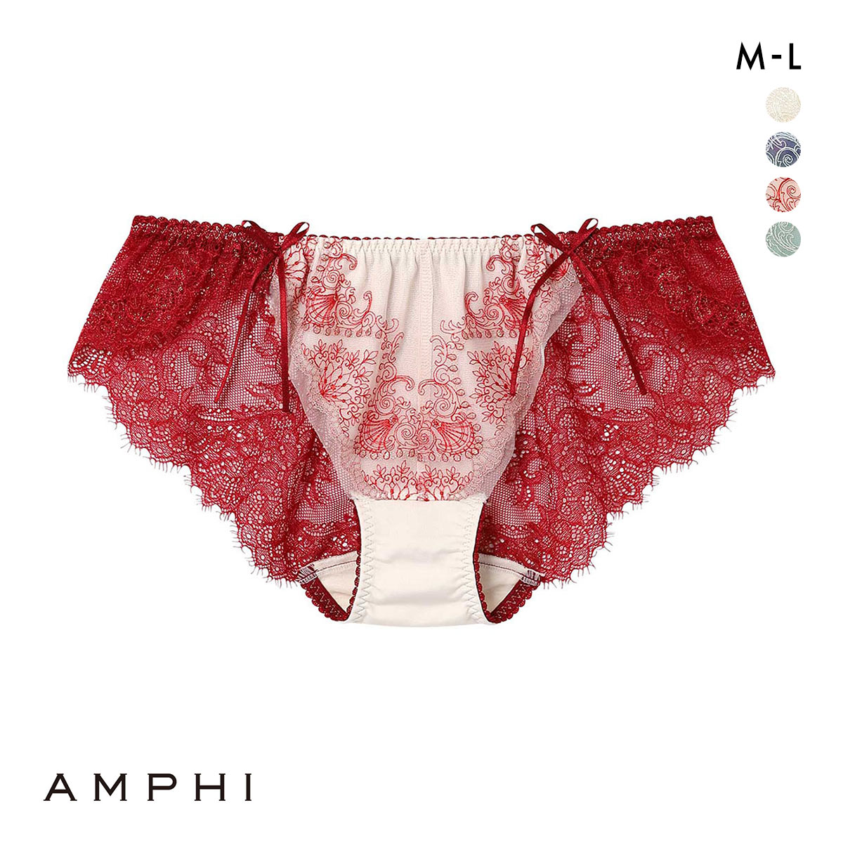 まりぃ♡ページ アンフィ グラマリッチ ペアショーツ バックレース BYJ698