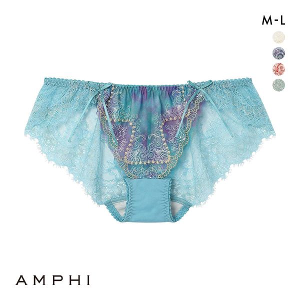 【メール便(4)】 アンフィ グラマリッチ ペアショーツ バックレース BYJ698シリーズ ML AMPHI 【メール便(4)】 アンフィ グラマリッチ ペアショーツ バックレース BYJ698シリーズ ML AMPHI