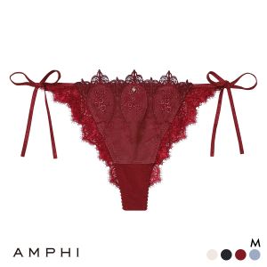 アンフィ グラマリッチ ペアショーツ Tバックショーツ バックレース サイドリボン PYJ506 BYJ306シリーズ AMPHI