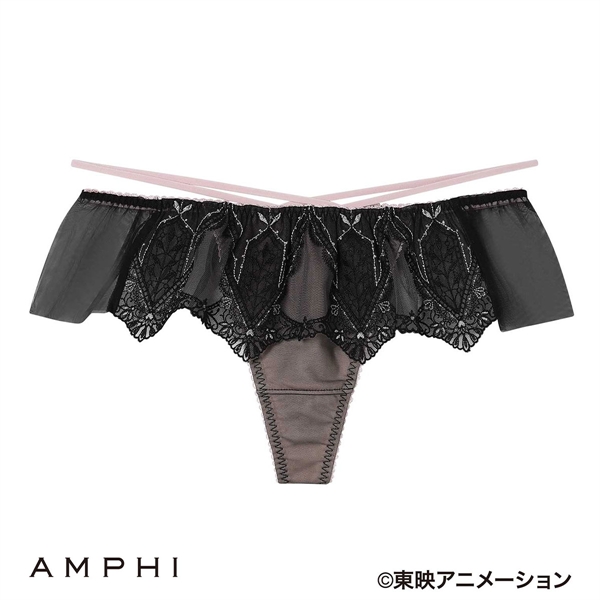 アンフィ ふたりはプリキュア×AMPHI グラマリッチ ペアショーツ Tバックショーツ PYJ514 BYJ314シリーズ 下着 AMPHI