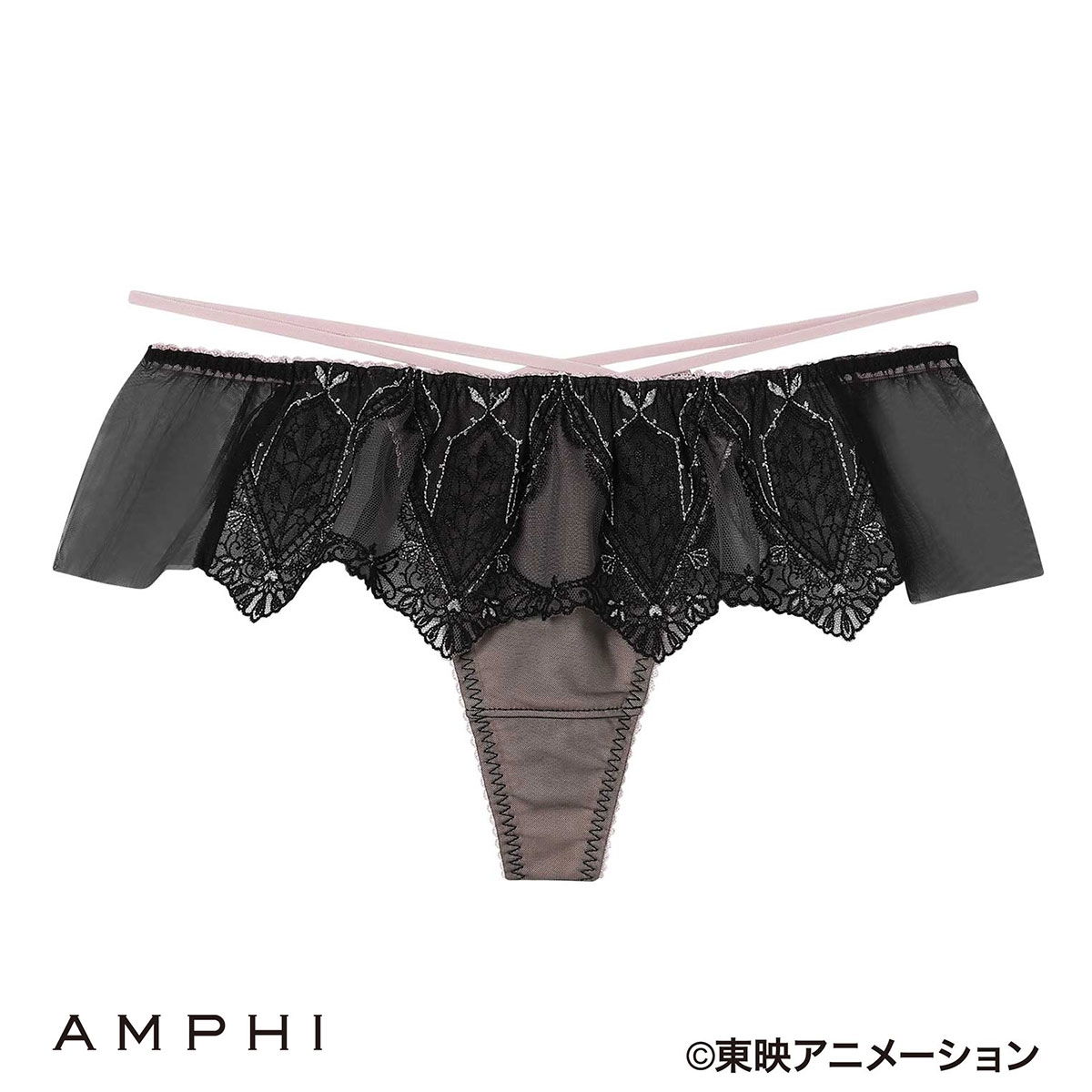 アンフィ ふたりはプリキュア×AMPHI グラマリッチ ペアショーツ Tバックショーツ PYJ514 BYJ314シリーズ 下着 AMPHI