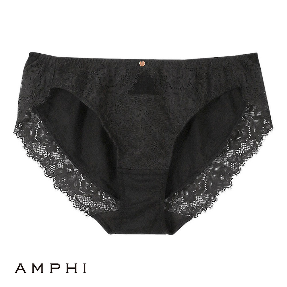 アンフィ AMPHI ブラレット ペアショーツ スタンダード BZM329シリーズ PZM129 単品(BK-ブラック-M)