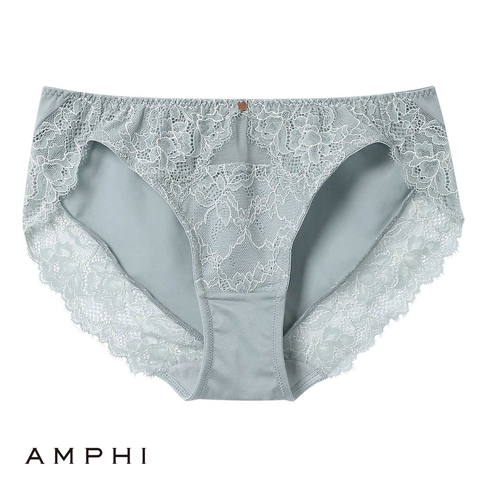 アンフィ AMPHI ブラレット ペアショーツ スタンダード BZM329シリーズ PZM129 単品(BGY-ブルーグレー-M)