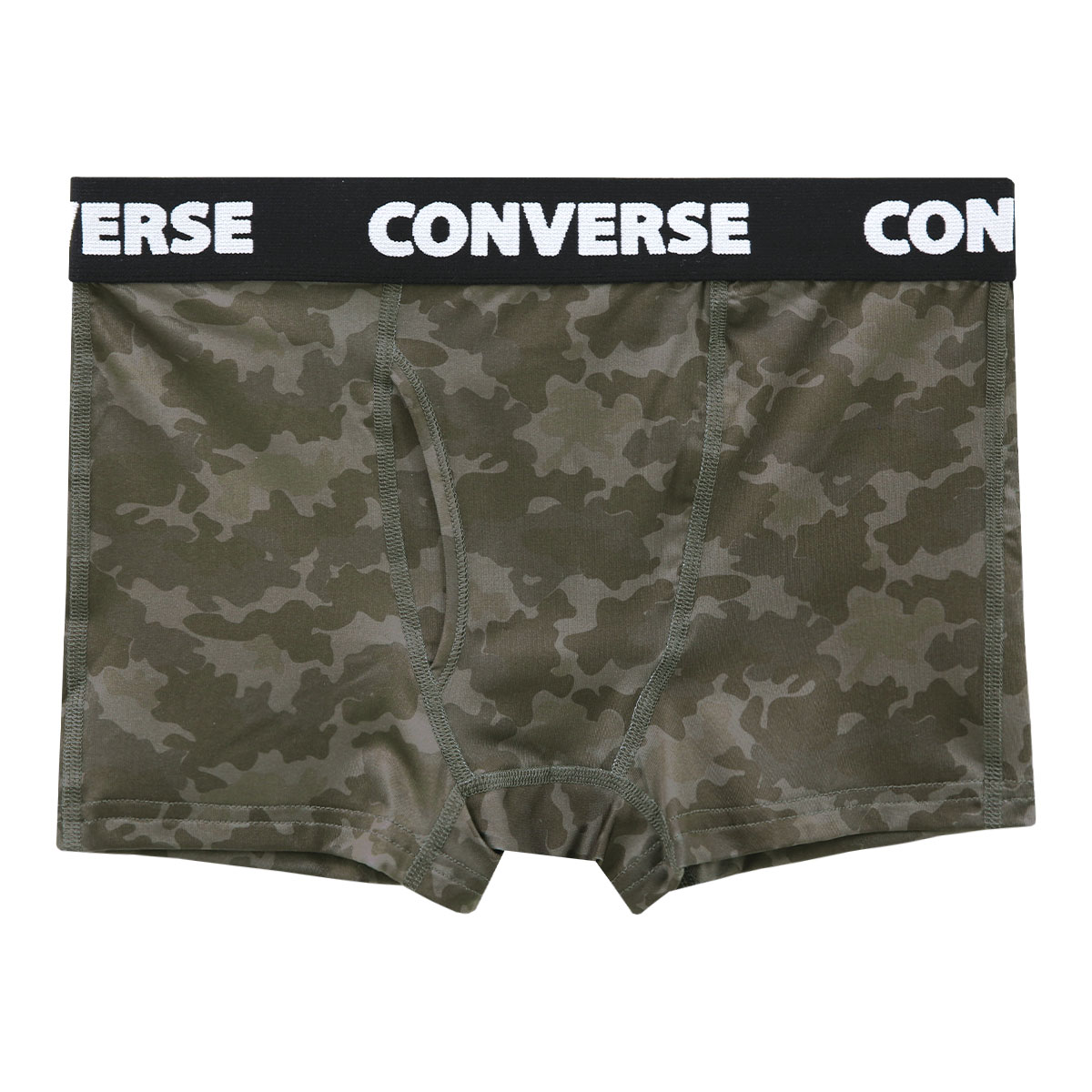 コンバース CONVERSE オールオーバープリント ボクサーパンツ メンズ ポリベア スポーツ 前開き(CF-迷彩-M)