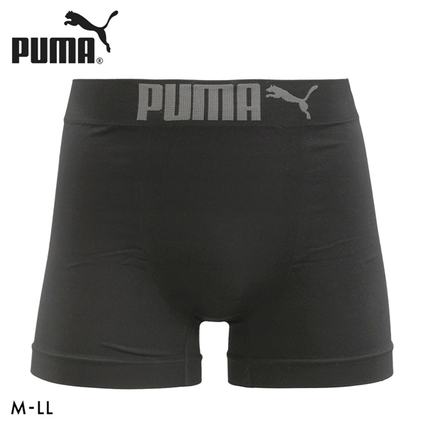 プーマ PUMA No.2 LOGO 成型 ボクサーパンツ メンズ 前とじ 単品