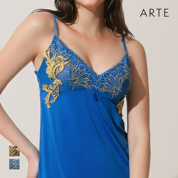 ARTE 001シリーズ スリップ ロングキャミソール M L ランジェリー