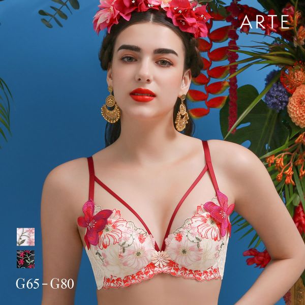 ARTE 002シリーズ ブラジャー グラマー 大きいサイズ アンダー80 G ランジェリー