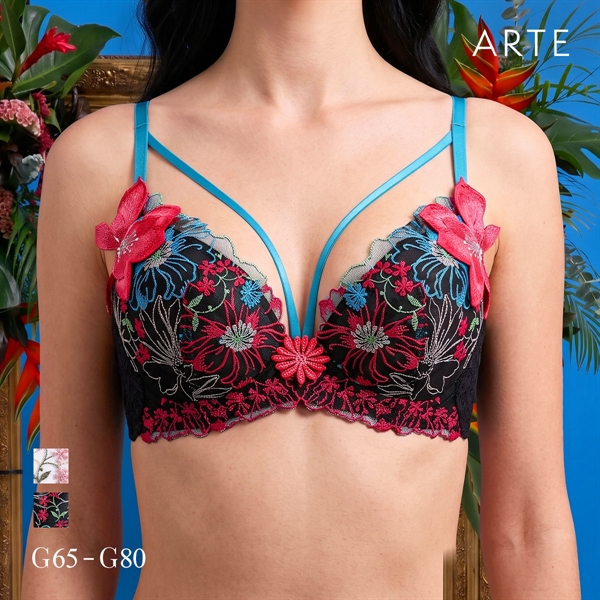 ARTE 002シリーズ ブラジャー グラマー 大きいサイズ アンダー80 G ランジェリー