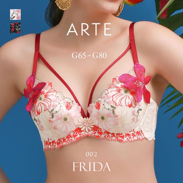 ARTE 002シリーズ ブラジャー グラマー 大きいサイズ アンダー80 G ランジェリー