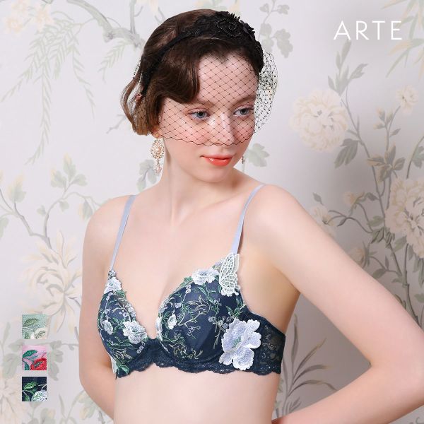 ARTE 003シリーズ ブラジャー 大きいサイズ アンダー80 B C D E F ランジェリー